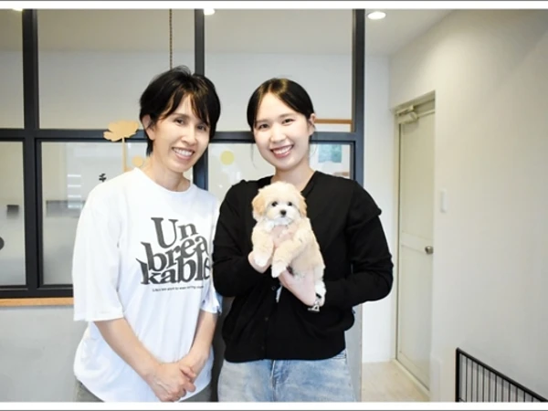 H様、マルプーちゃんのお迎えありがとうございました♪の画像